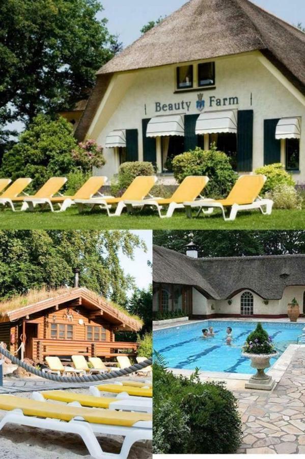 הוילה פוטן Charmant Chalet Op Een Bospark Op De Veluwe מראה חיצוני תמונה